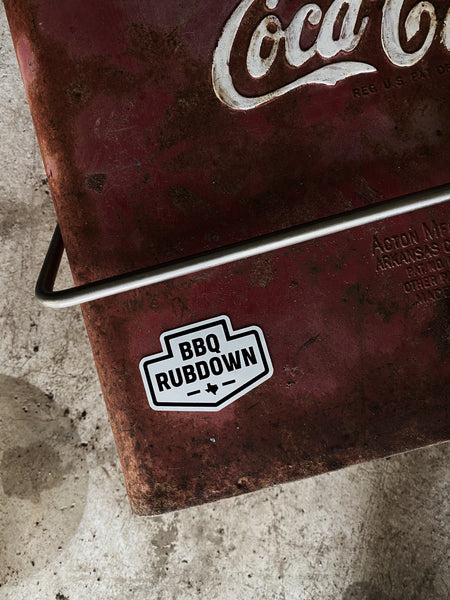 BBQ Rubdown Arrowhead Logo Magnet